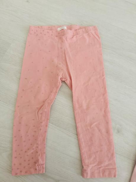 Legínky 8ks + 5ks, h&m,86