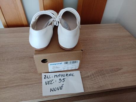 Nové dievčenské balerínky zn.mayoral veľ.35, mayoral,35
