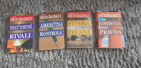 4x kniha od d. baldacci, 