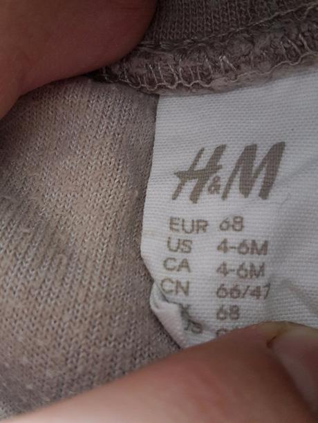 Pohodlné nohavice, h&m,68