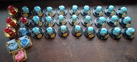 Mydlové kvietky v krabičke, 