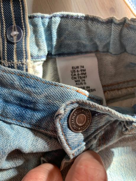 Kraťasy č. 74, h&m,74