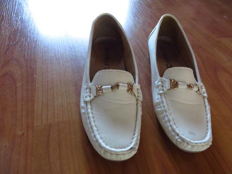 Dámske kožené mokasíny - veľ. 39/40, 39