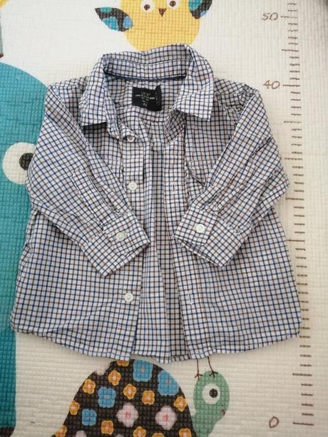 Košieľka károvaná, h&m,74