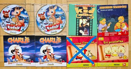 Rozne filmy na dvd, 2 eur / kus,