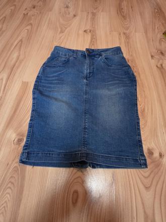 Riflová sukňa, esmara,36