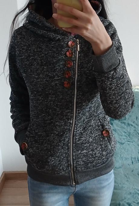 Mikina na zips, m