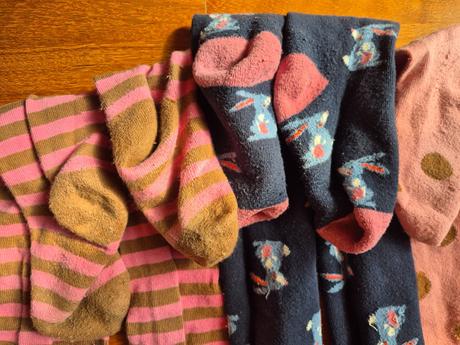 Dievčenské pančušky, tchibo,110