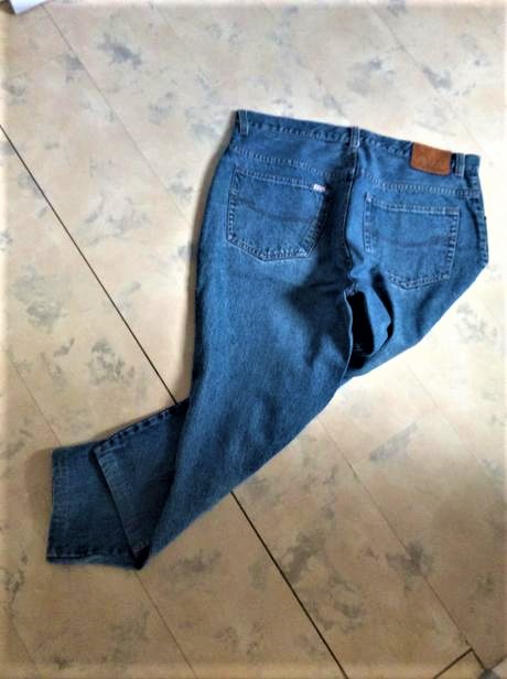 Hrubé baggy rifle s vyšš.pásom, l