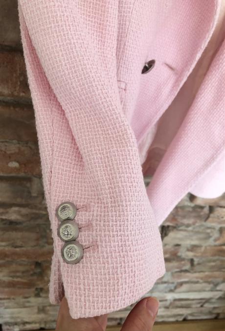 Bledoružové sako zara, xs/34, zara,34