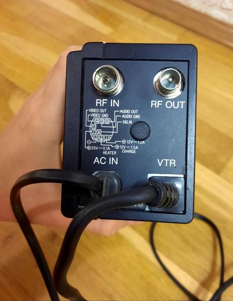Panasonic m10 retro vhs kamera + ac adaptér, panasonic