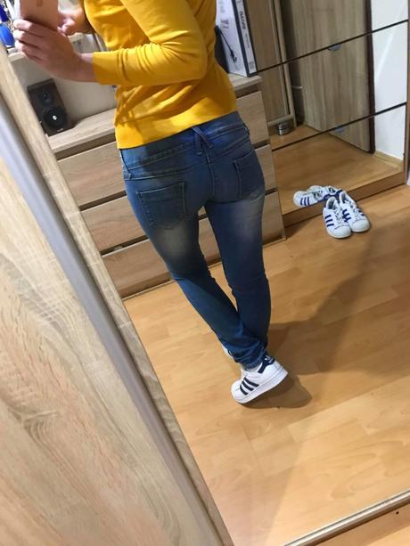 Štýlové rifle málo nosené veľ. xs-s, xs