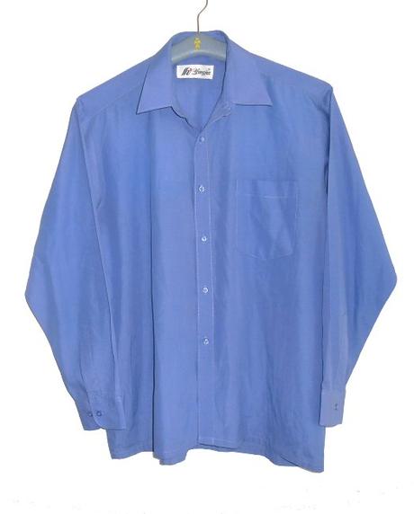 Modrá pánska košeľa veľ.m, m