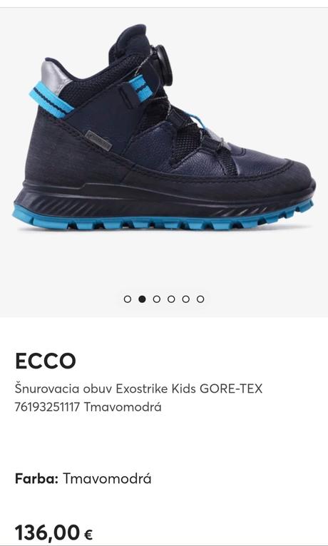 Ecco exostrike goretex č.38, ecco,38
