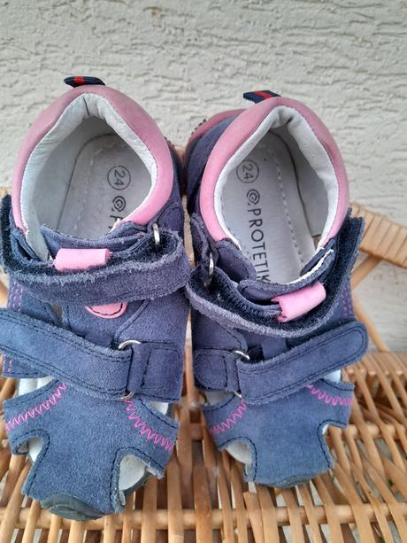 Sandálky protetika laris fuxia 24, protetika,24