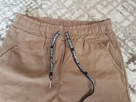 Predám hnedé nohavice na gumičku, m