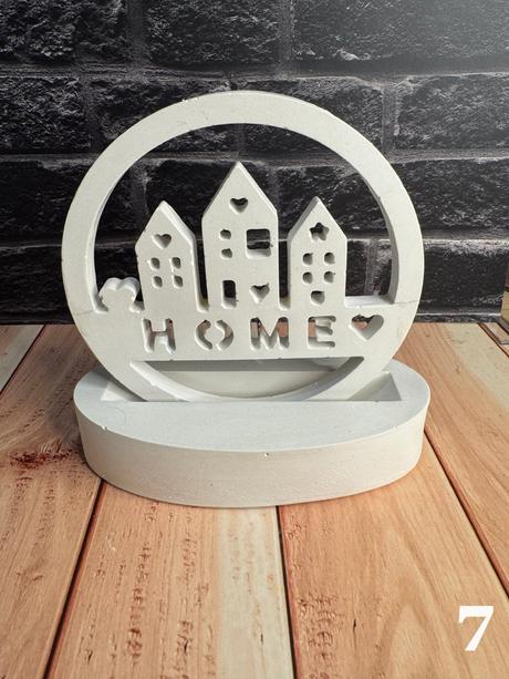 Ručne vyrábané sadrové dekorácie, 