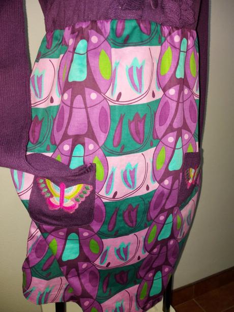 Šaty s vysačkou, s