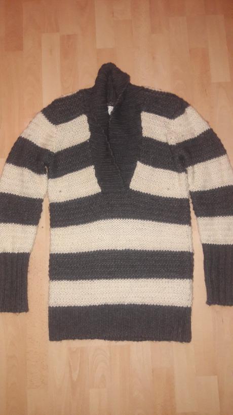 Maxi svetrík damsky, h&m,l