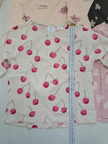 Tričká 2ks, zara,110