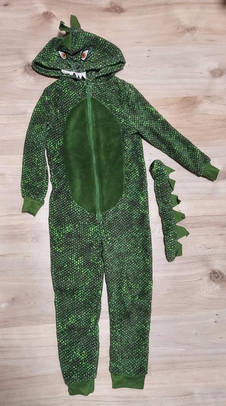 Kostým drak / dinosaurus 122-128cm h&m, 