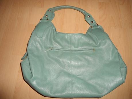 Bledozelena damska kabelka,