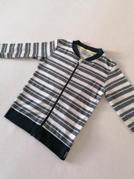 Bavlnená tenšia mikina dirkje s nápisom na chrbte, dirkje,116