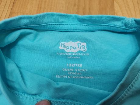 Pyžamo peppa pig, 128