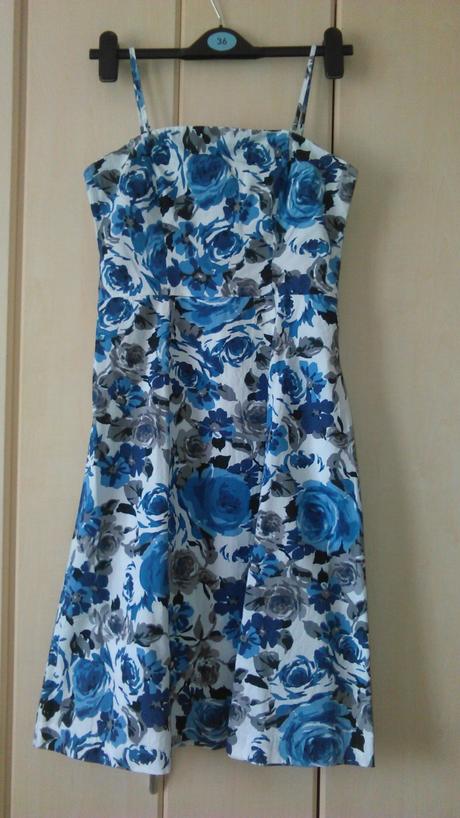 Letné šaty na ramienka, f&f,36