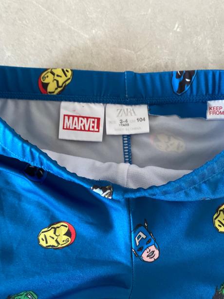Detské plavky, zara,104