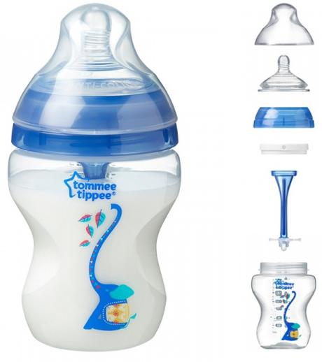 Tommee tippee cumlíková fľaša plastová anti-colic, tommee tippee