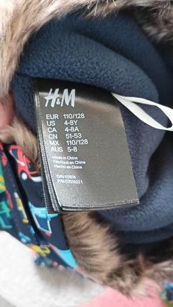 Chlapčenská zimná súprava, h&m,128