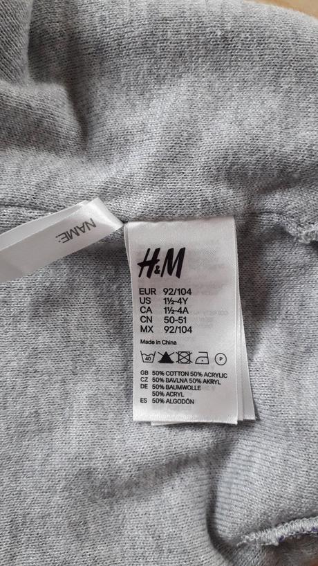 Ciapka pre dievcatko na jesen, h&m,98