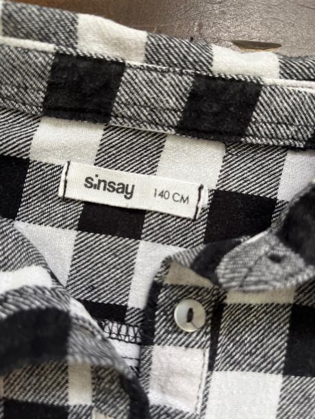 Kockované šaty, sinsay,134