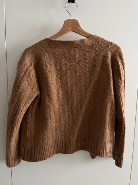 Vlnený kardigán, s