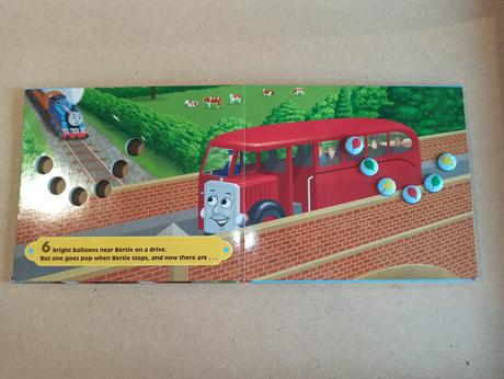 Thomas and the ten baloons counting book, 