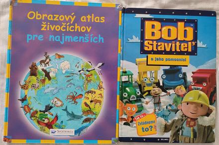 Staršie knižky pre vek cca 3 roky, 