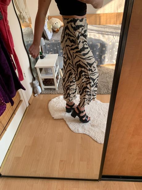 Dámske letné 7/8 nohavice, h&m,xs