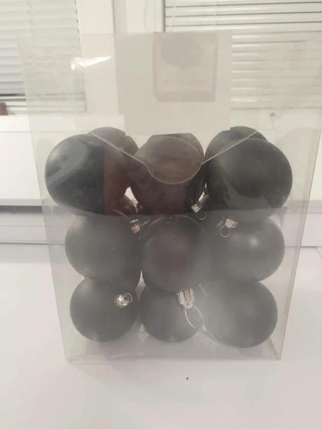 Vianočné gule matné 6 cm, 