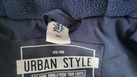 Zimná bunda urban style velk. 140/146, yigga,140