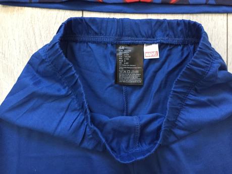 Chlapčenske pyžamo spider-man 6-8 rokov, h&m,122 / 128