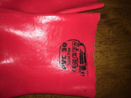 Hrube gumenne rukavice uni velk., l