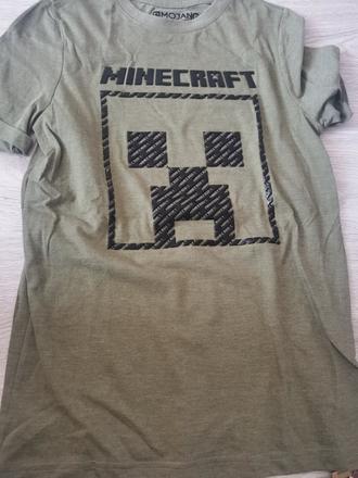 Tričko minecraft 9-10 rokov, tesco,140
