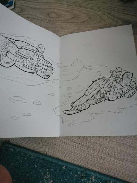 2x lego ninjago zošit,