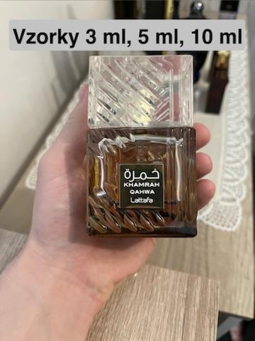 Vzorky lattafa khamrah qahwa, 