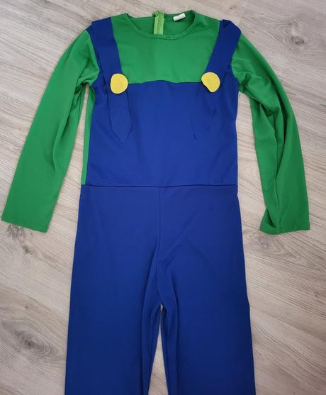 Karnevalový overal super mario veľkosť s, 