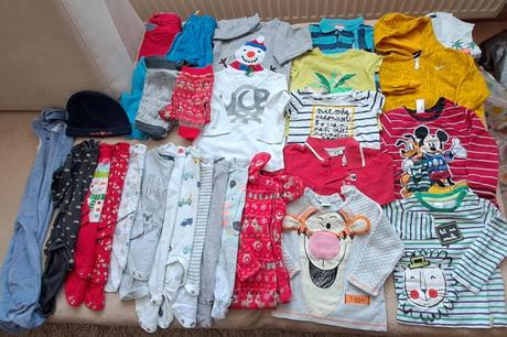 Mix oblečenia veľkosť 80, 68–80