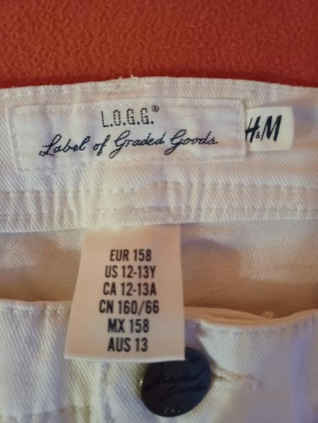 Dievčenské kraťasy 158, h&m,158