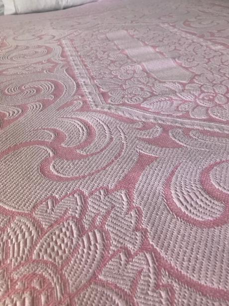 Vintage bavlnena deka na postel,