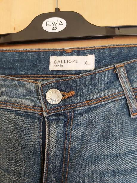 Dámske riflové šortky calliope č.xl, calliope,xl